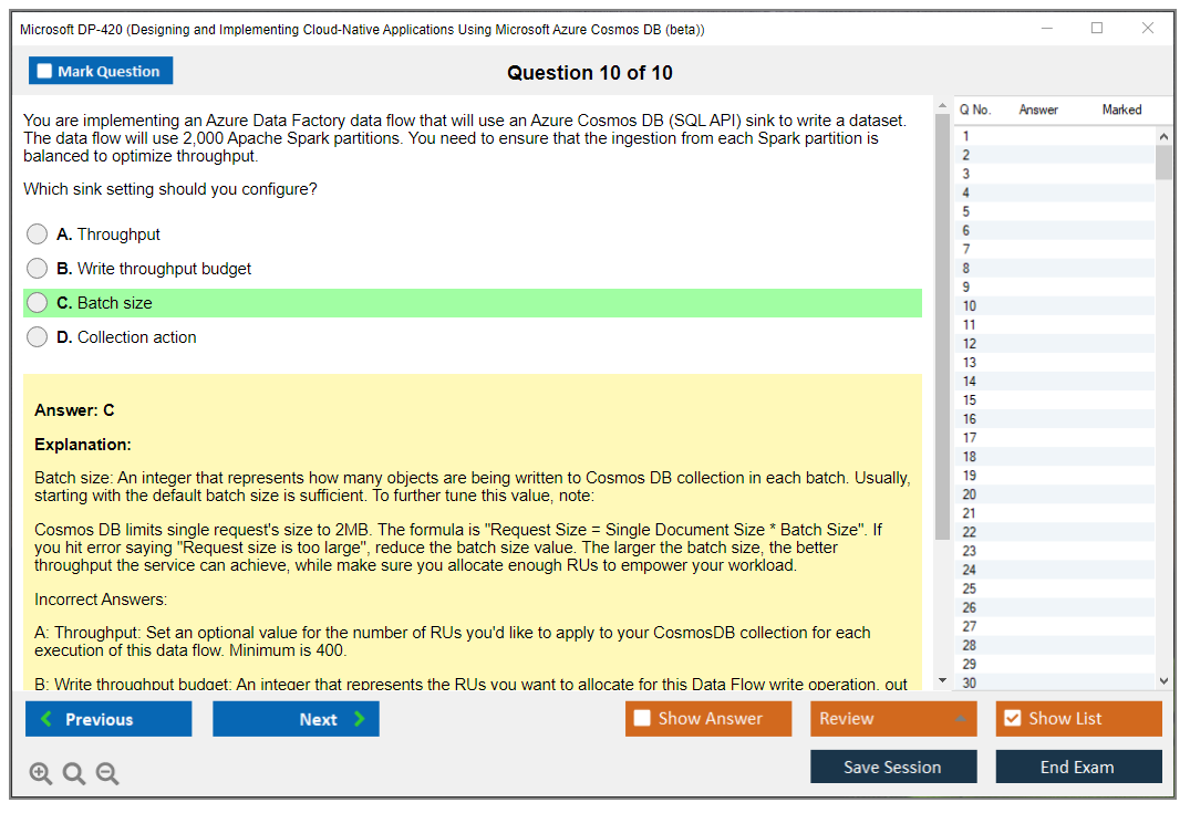 DP-420 Trustworthy Exam Content