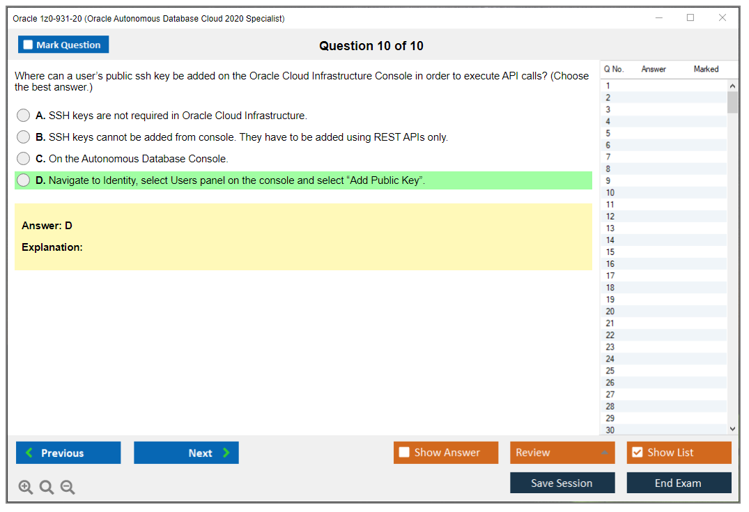 New 1z0-931-22 Dumps Ppt