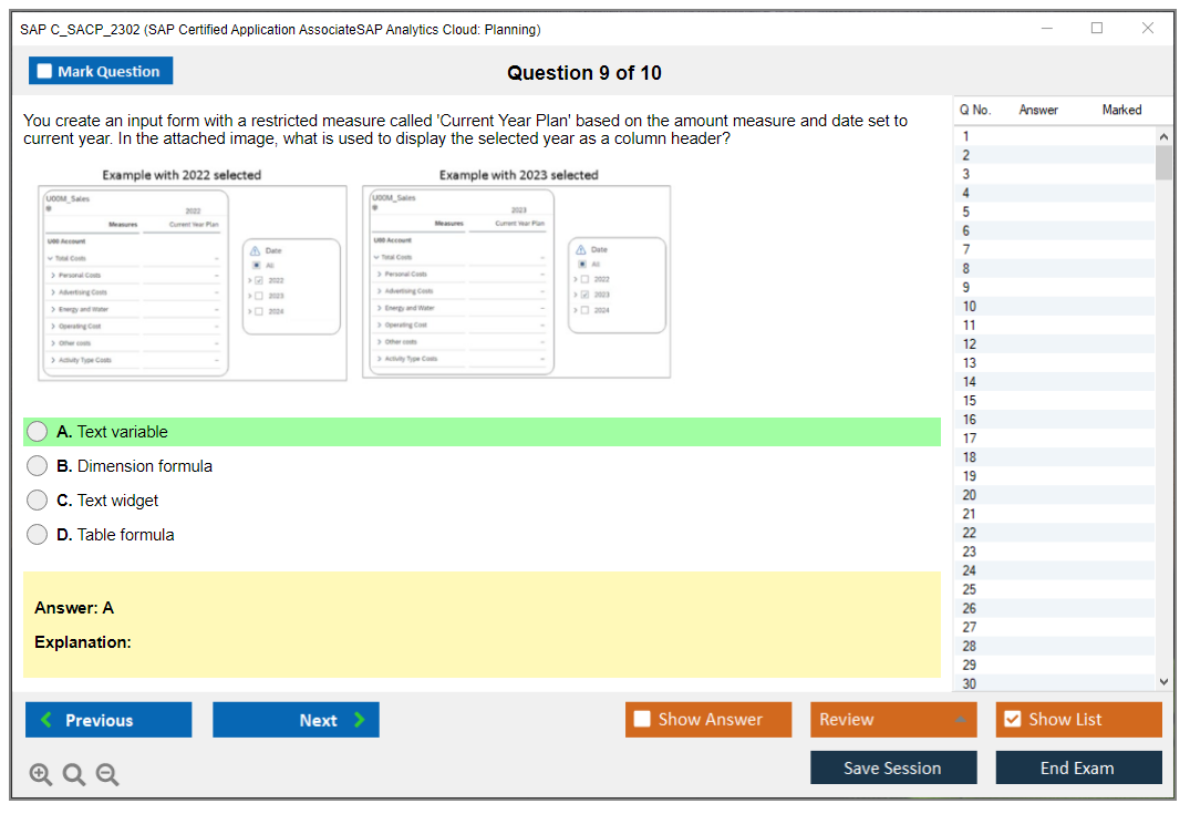 Testking C_SACP_2302 Exam Questions