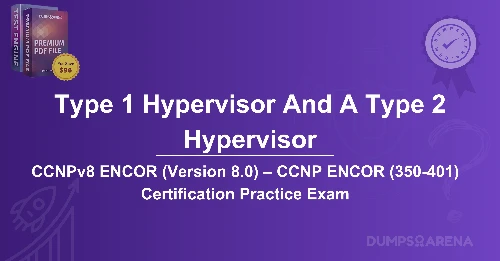 What is the Key Difference Between A Type 1 Hypervisor And A Type 2 Hypervisor?