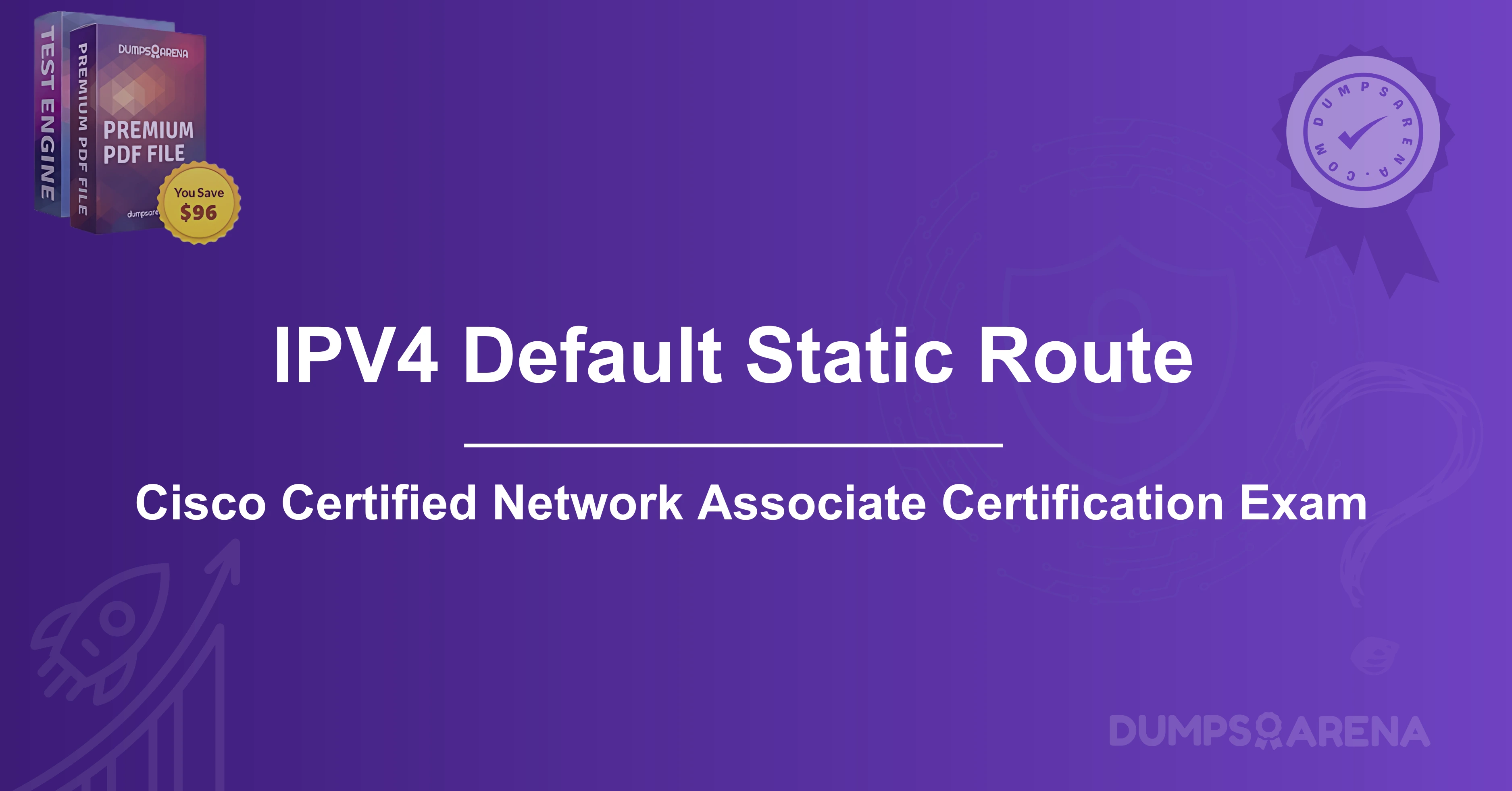 Which Option Shows a Correctly Configured ipv4 Default Static Route?