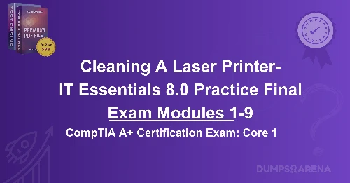 For Cleaning A Laser Printer, What Should Be Used To Pick Up Excess Particles Of Toner?