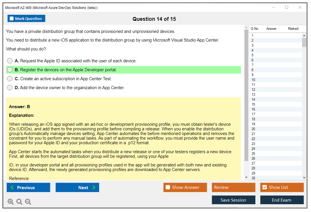 AZ-400 Interactive Questions