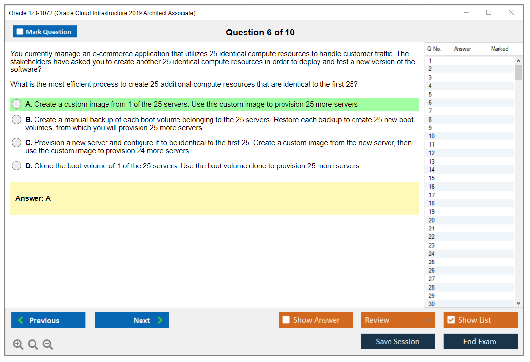 Valid Test 1z0-1072-22 Bootcamp